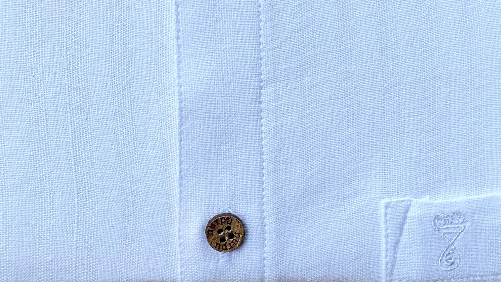 Premium Handloom Shirt Full Sleeve – White Strips – Nurpu